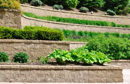 Maximizing Outdoor Space with Tiered Retaining Walls: A Multi-Level Marvel